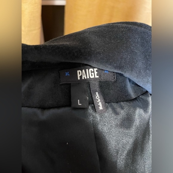 PAIGE Chelsee Velvet Blazer - Picture 5 of 14